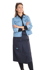 The Indigo Herringbone