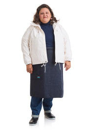 The Indigo Herringbone