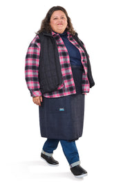 The Indigo Herringbone