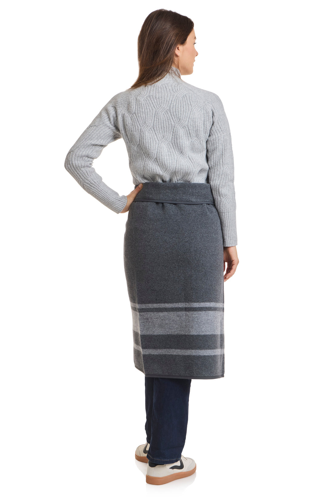 The Ivy League Stripe - Grey