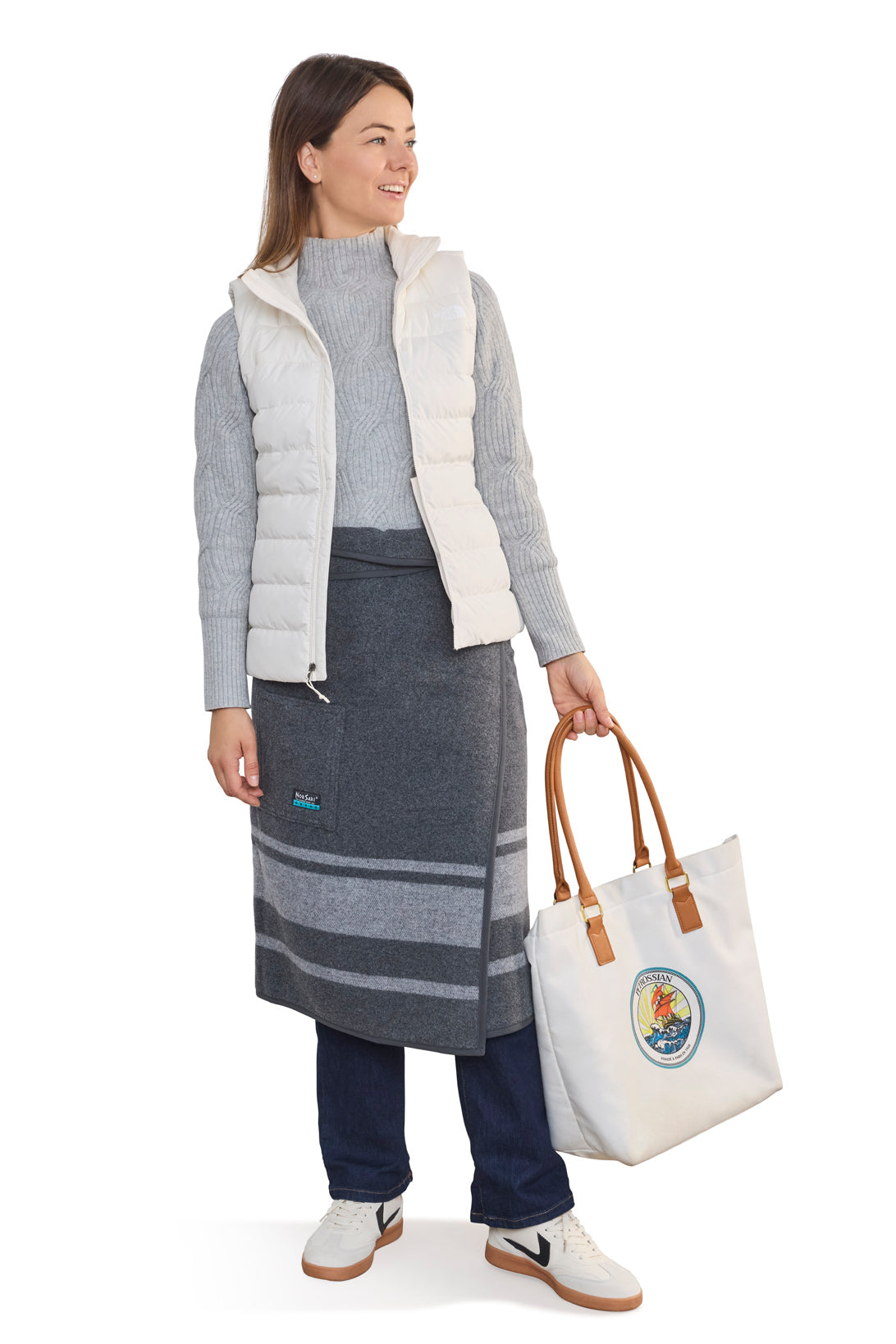 The Ivy League Stripe - Grey